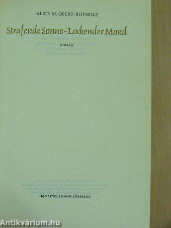 Strafende Sonne - Lockender Mond