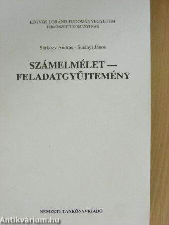 Számelmélet - feladatgyűjtemény