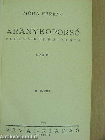 Aranykoporsó I-II.