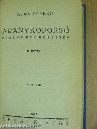 Aranykoporsó I-II.