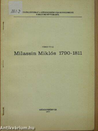 Milassin Miklós 1790-1811