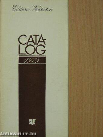 Kriterion katalógus 1975