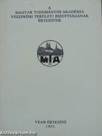 A Magyar Tudományos Akadémia Veszprémi Területi Bizottságának értesítője 1993