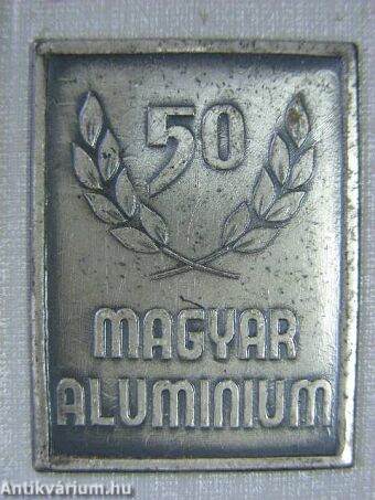 A magyar alumínium rövid krónikája (minikönyv) - Plakettel