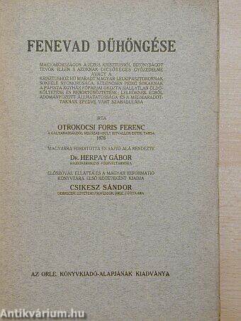 Fenevad dühöngése