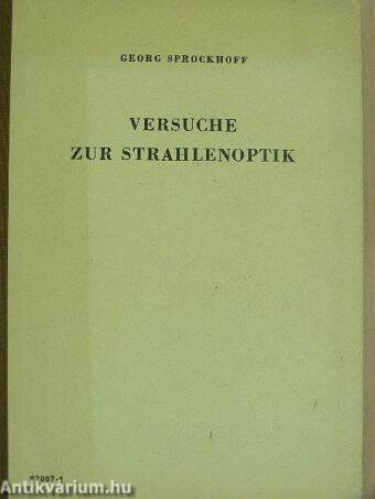 Versuche zur Strahlenoptik