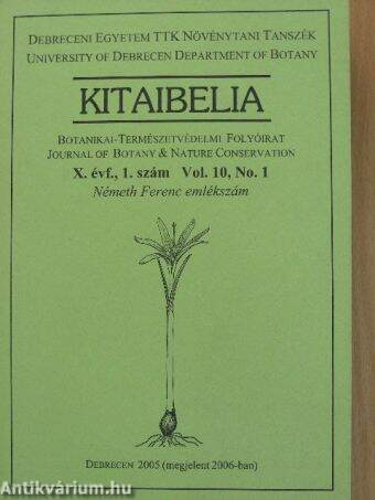 Kitaibelia 2005/1