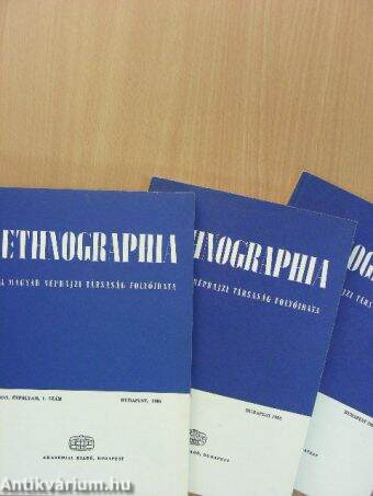 Ethnographia 1985/1-4.