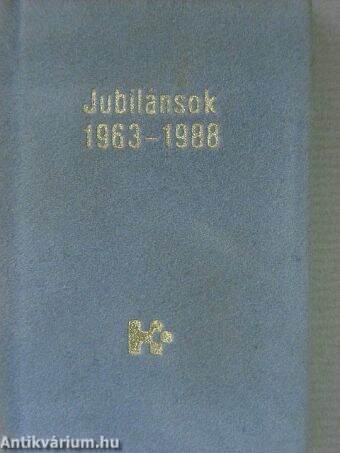 Jubilánsok 1963-1988 (minikönyv)