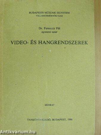 Video- és hangrendszerek