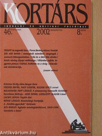 Kortárs 2002. augusztus