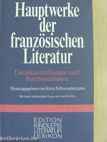 Hauptwerke der französischen Literatur