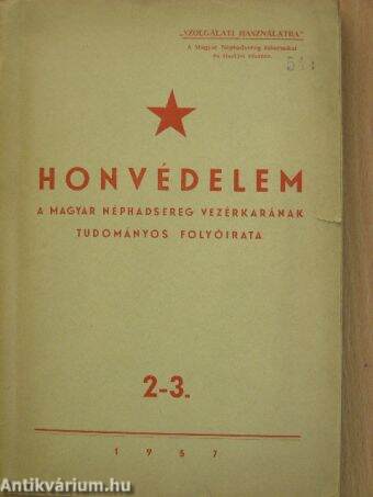 Honvédelem 1957/2-3.