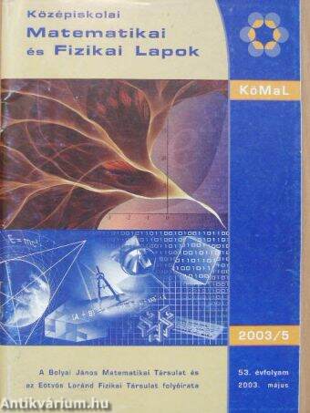 Középiskolai matematikai és fizikai lapok 2003. május