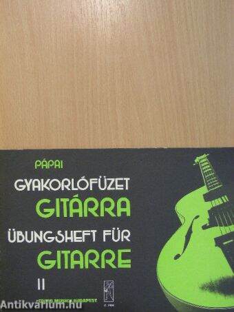 Gyakorlófüzet gitárra II.