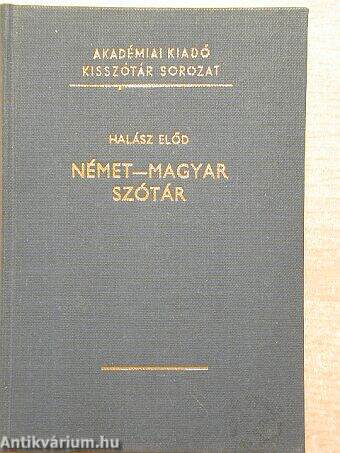Német-magyar szótár