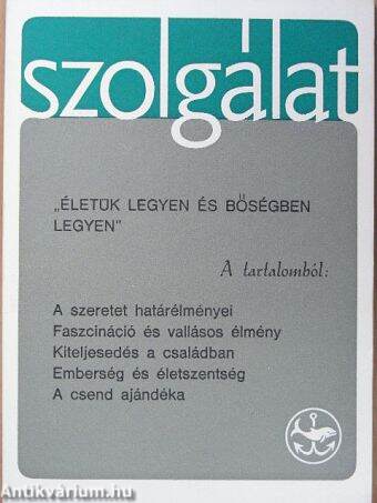 Szolgálat 1979. Karácsony