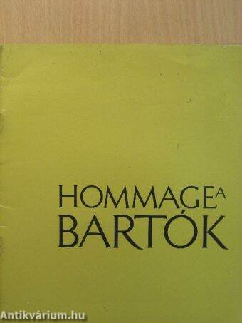 Hommage a Bartók