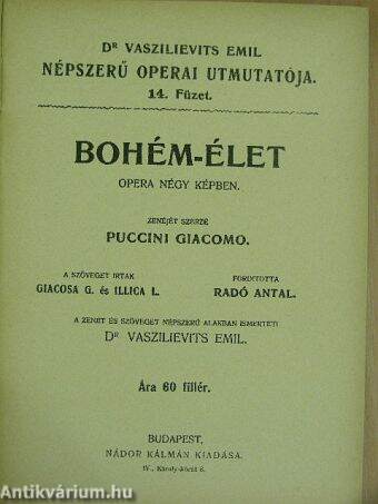 Bohém-Élet