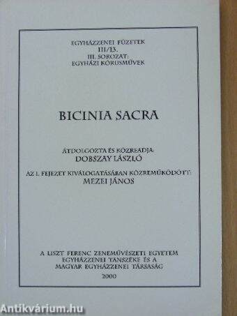 Bicinia sacra