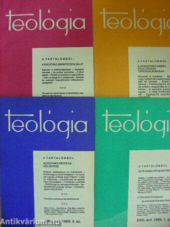 Teológia 1989/1-4.