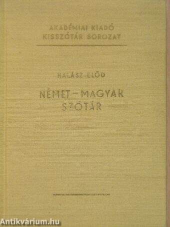 Német-magyar szótár