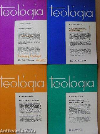 Teológia 1977/1-4.