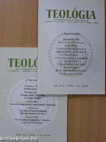 Teológia 1996/1-4.