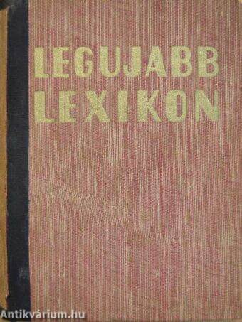 Legujabb lexikon