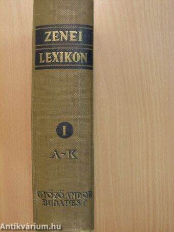 Zenei Lexikon I. (töredék)