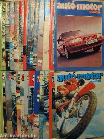 Autó-Motor 1984. január-december