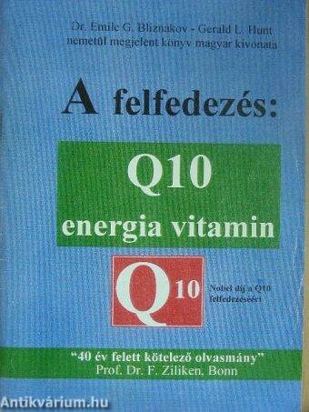A felfedezés: Q10 energia vitamin