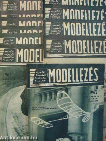 Modellezés 1965. (nem teljes évfolyam)