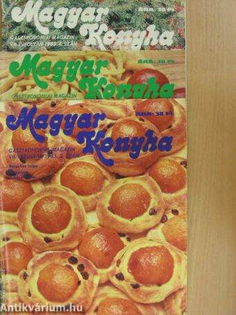 Magyar Konyha 1983. (nem teljes évfolyam)