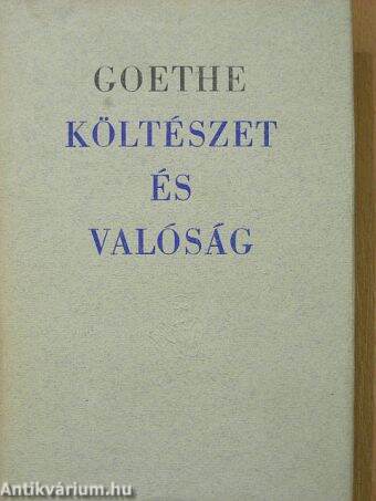 Költészet és valóság