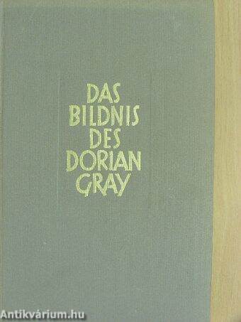 Das Bildnis des Dorian Gray