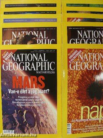 National Geographic Magyarország 2004. (nem teljes évfolyam)