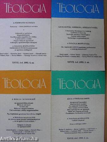 Teológia 1993/1-4.
