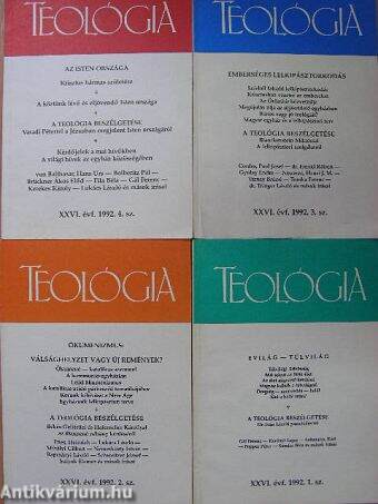 Teológia 1992/1-4.