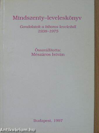 Mindszenty-leveleskönyv