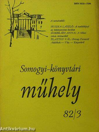 Somogyi-könyvtári Műhely 82/3