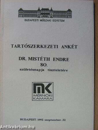 Tartószerkezeti ankét