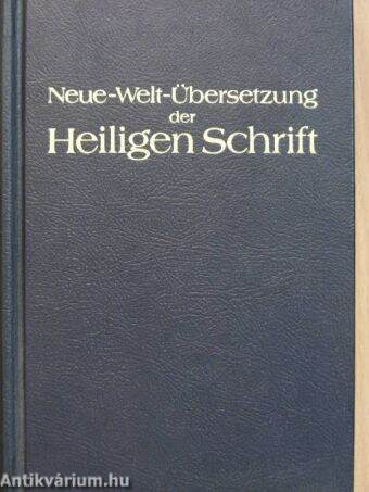 Neue-Welt-Übersetzung der Heiligen Schrift