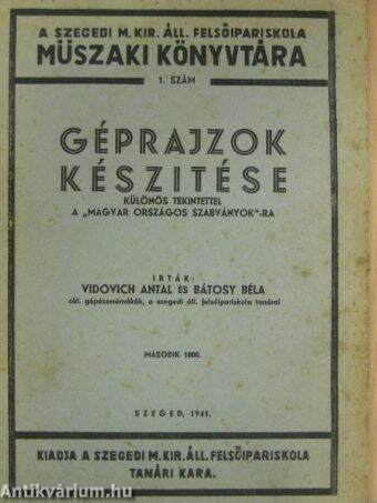 Géprajzok készitése