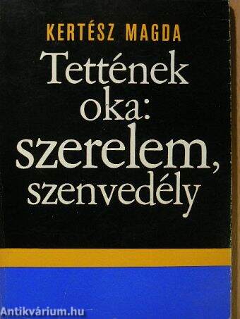 Tettének oka: szerelem, szenvedély