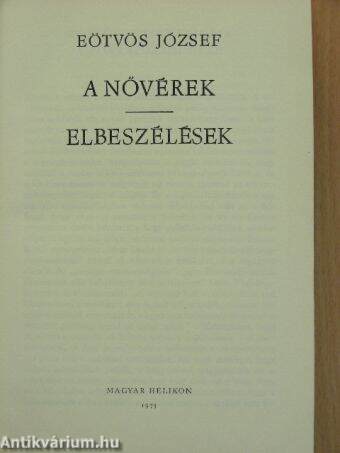 A nővérek/Elbeszélések