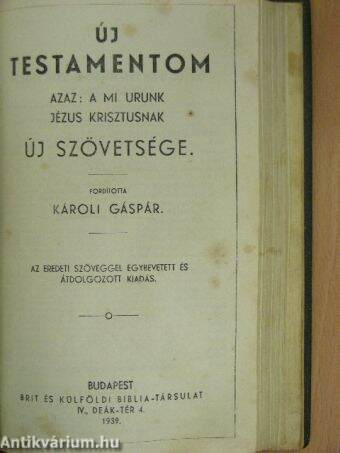 Szent Biblia