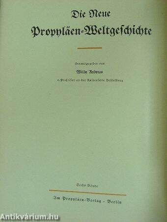 Die Neue Propyläen-Weltgeschichte 2. (gótbetűs)