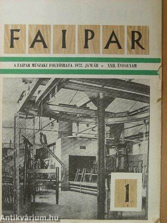 Faipar 1972. január-december