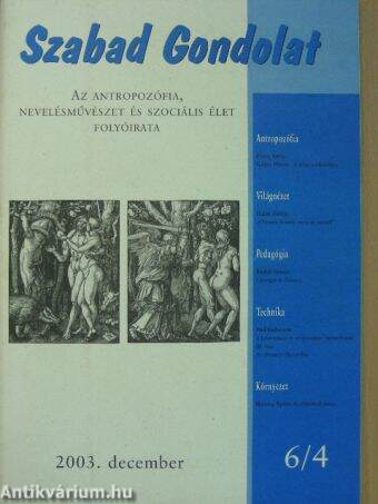 Szabad gondolat 2003. december